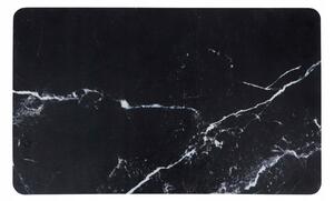 DIATOMITOVÁ KOUPELNOVÁ PODLOŽKA 75 X 45 CM PROTISKLUZOVÁ KAMENNÁ ČERNÁ