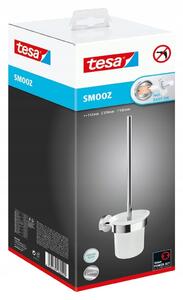 WC štětka, design nerezové oceli, samolepicí