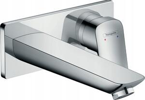 Umyvadlová baterie pod omítku Hansgrohe Logis stříbrná