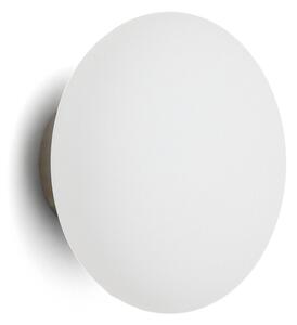 Bílé/ve stříbrné barvě nástěnné svítidlo ø 15 cm Bamila – Kave Home