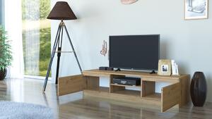 TP Living Televizní stolek Risan 140 cm hnědý