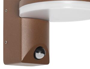 Venkovní nástěnné svítidlo rezavě hnědé včetně LED IP54 pohybového senzoru - Esmee