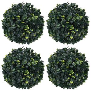 Umělé buxus koule 4 ks 12 cm 315467