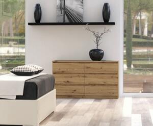 TP Living Komoda Malwa 140 cm - dub artisan 2