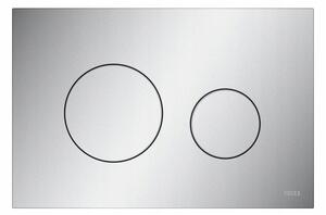 Splachovací tlačítko pro WC Tece Loop stříbrný chrom lesk 9240921