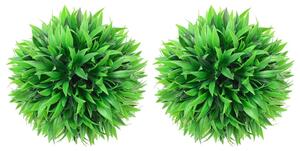 Umělé buxus koule 2 ks 20 cm 315472