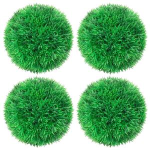 Umělé buxus koule 4 ks 12 cm 315477