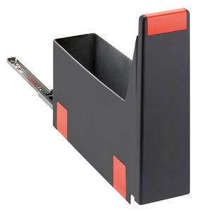 Franke Cube odpadkové koše 4.5 l černá-červená 134.0039.317