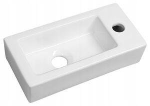 Sapho ZOE umyvadlo 37x9x18 cm pravé AR495 keramika