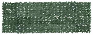 Balkónová zástěna s tmavě zelenými listy 300 x 100 cm 315487