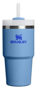 Modrá termoska s brčkem z nerezové oceli 600 ml Quencher H2.O FlowState™ Tumbler Blue Sky – Stanley