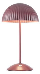 Červená kovová stolní lampa s kovovým stínidlem (výška 33,5 cm) Zin – Markslöjd