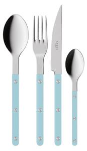 4-dílná sada příborů Bistrot Brillant – Pastel blue