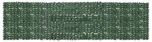 Balkónová zástěna s tmavě zelenými listy 600 x 150 cm 315494