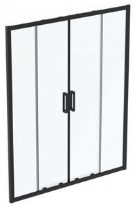 Ideal Standard Connect 2 sprchové dveře 160 cm sklopné černá matný/průhledné sklo K9282V3