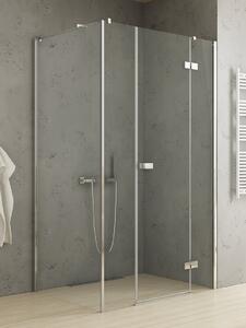 New Trendy Reflexa sprchový kout 130x80 cm obdélníkový chrom lesk/průhledné sklo EXK-5087
