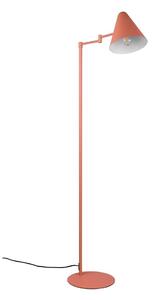 Oranžová stojací lampa s ohybatelnou konstrukcí (výška 126,5 cm) Cosima – Trio