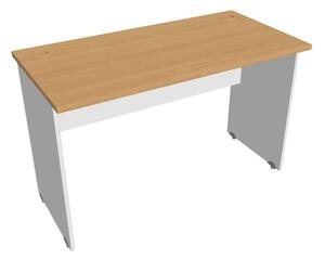 Stůl pracovní rovný 120 cm - Hobis Gate GE 1200 Dekor stolové desky: bílá, Dekor lamino podnože: bílá