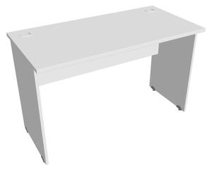 Stůl pracovní rovný 120 cm - Hobis Gate GE 1200 Dekor stolové desky: ořech, Dekor lamino podnože: ořech