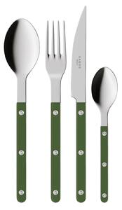 4-dílná sada příborů Bistrot Brillant – Green
