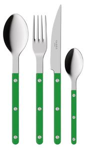 4-dílná sada příborů Bistrot Brillant – Garden Green