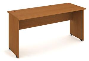 Stůl pracovní rovný 160 cm - Hobis Gate GE 1600 Dekor stolové desky: bílá, Dekor lamino podnože: šedá