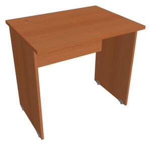 Stůl pracovní rovný 80 cm - Hobis Gate GE 800 Dekor stolové desky: buk, Dekor lamino podnože: buk