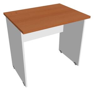 Stůl pracovní rovný 80 cm - Hobis Gate GE 800 Dekor stolové desky: bílá, Dekor lamino podnože: bílá