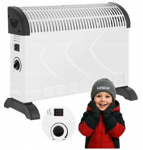 Elektrický radiátor Kaspar 2000 W bílý