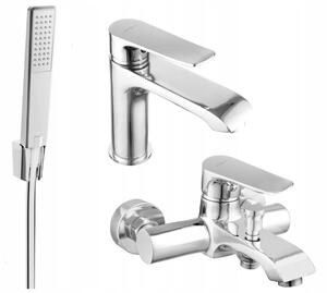 Sprchový set s umyvadlovou baterií Mexen Pecos 72703R72-00 chrom
