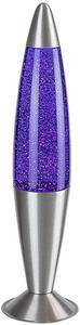 Rabalux Glitter2 stolní lampa 1x25 W průhledná-fialová-stříbrná 76115