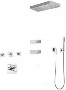 MEXEN FALL SPRCHOVÝ SET POD OMÍTKU TERMOSTAT CHROM