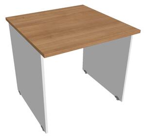 Stůl pracovní rovný 80 cm - Hobis Gate GS 800 Dekor stolové desky: třešeň, Dekor lamino podnože: třešeň