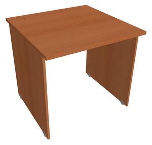 Stůl pracovní rovný 80 cm - Hobis Gate GS 800 Dekor stolové desky: ořech, Dekor lamino podnože: ořech