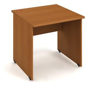 Stůl pracovní rovný 80 cm - Hobis Gate GS 800 Dekor stolové desky: ořech, Dekor lamino podnože: ořech