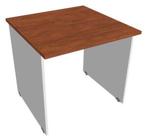 Stůl pracovní rovný 80 cm - Hobis Gate GS 800 Dekor stolové desky: třešeň, Dekor lamino podnože: třešeň