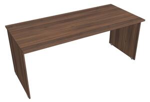 Stůl pracovní rovný 180 cm - Hobis Gate GS 1800 Dekor stolové desky: ořech, Dekor lamino podnože: ořech