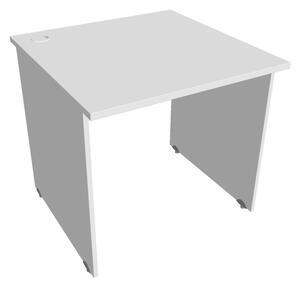 Stůl pracovní rovný 80 cm - Hobis Gate GS 800 Dekor stolové desky: šedá, Dekor lamino podnože: šedá