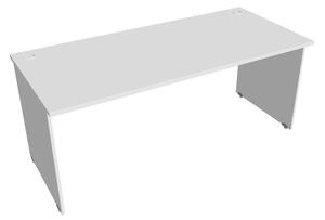 Stůl pracovní rovný 180 cm - Hobis Gate GS 1800 Dekor stolové desky: akát, Dekor lamino podnože: šedá