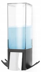 Bezdotykový nástěnný dávkovač mýdla Compactor 360 ml, černý