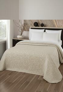 DekorTextil Přehoz na postel Flakes - béžový ROZMĚR: (š/d) 140 x 220 cm