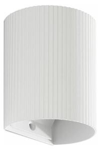 FARO 40526 - Nástěnné svítidlo SOLE 1xGU10/8W/230V bílá vroubkovaná kulatý