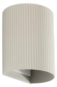 FARO 40528 - Nástěnné svítidlo SOLE 1xGU10/8W/230V šedá vroubkovaná kulatý