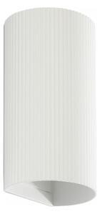 FARO 40542 - Nástěnné svítidlo SOLE 2xGU10/8W/230V bílá vroubkovaná kulatý