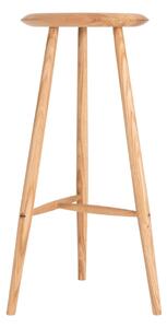 -25 % Dny MOMENTI– Gazzda Dubová barová židle Blanc 65 cm