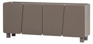 -25 % Dny MOMENTI– WOOOD Světle hnědá dřevěná komoda Root 200 x 45 cm