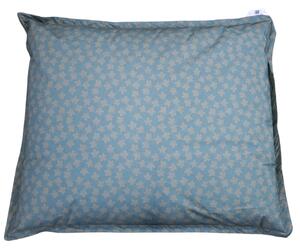 Sedací polštář na zem LAZY BAG 150x125 cm modrý
