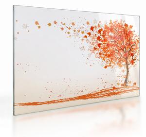 Skleněný obraz - Strom ve větru (70x50 cm)