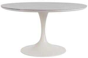-25 % Dny MOMENTI– Bizzotto Krémový zahradní stůl Arnold Ø 120 cm s keramickou deskou