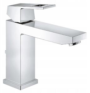 Stojánková umyvadlová baterie Grohe Eurocube, stříbrná